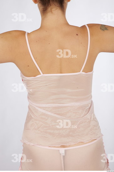 Upper Body Woman Underwear Singlet Average Studio photo references