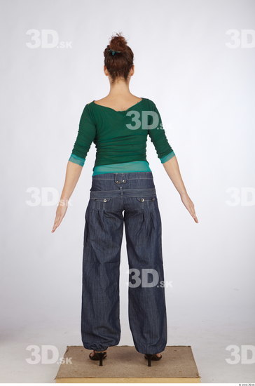 Whole Body Woman Animation references Casual Average Studio photo references