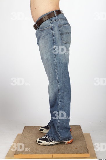 Leg Man Casual Jeans Average Studio photo references