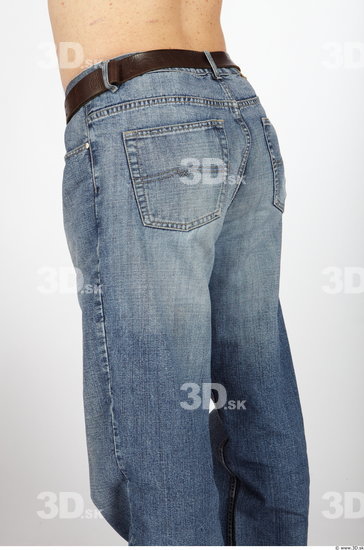 Thigh Man Casual Jeans Average Studio photo references