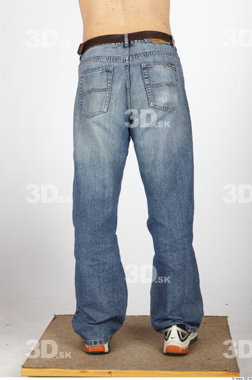 Leg Man Casual Jeans Average Studio photo references