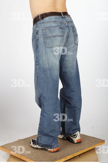 Leg Man Casual Jeans Average Studio photo references