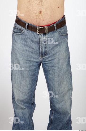 Thigh Man Casual Jeans Average Studio photo references