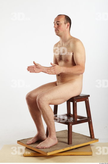 Whole Body Man Artistic poses Nude Average Studio photo references