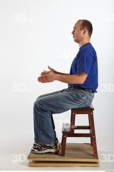 Whole Body Man Artistic poses Casual Average Studio photo references