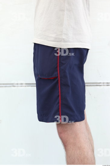 Thigh Man Sports Shorts Slim Street photo references