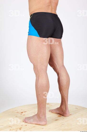 Leg Whole Body Man Army Sports Swimsuit Muscular Studio photo references