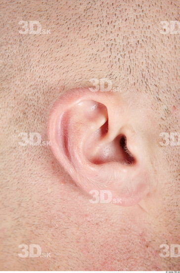 Ear Whole Body Man Army Muscular Studio photo references