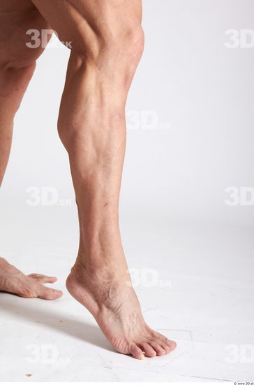 Calf Man Animation references White Nude Muscular