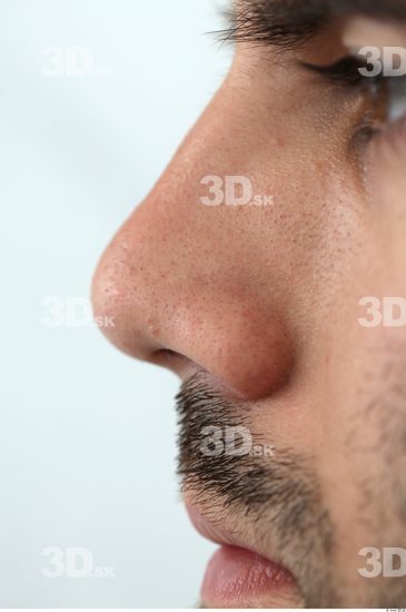 Nose Man Casual Average Bearded Street photo references