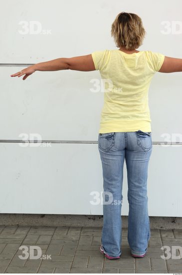 Whole Body Woman Casual Average Street photo references