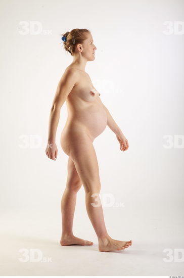 Woman White Pregnant Studio photo references