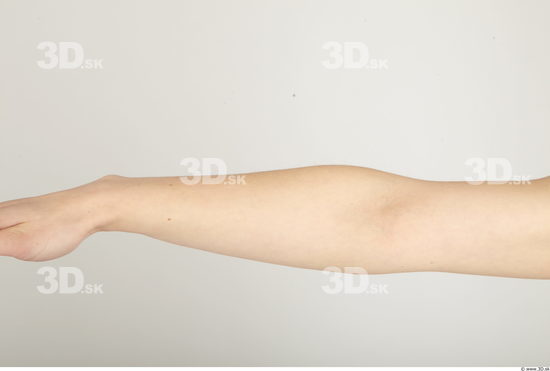 Forearm Woman Nude Slim Studio photo references