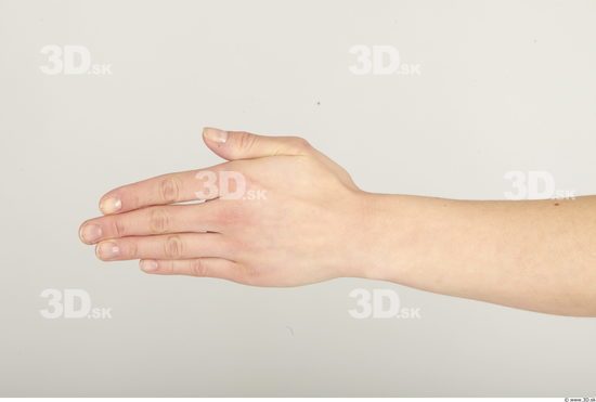 Hand Woman Slim Studio photo references