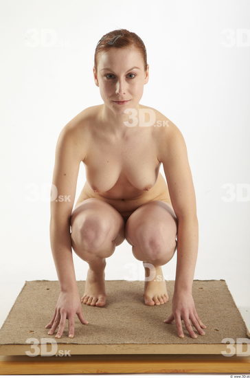 Whole Body Woman Nude Slim Studio photo references