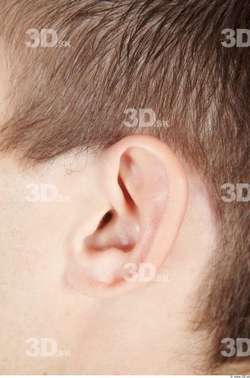 Ear Man Sports Muscular Studio photo references