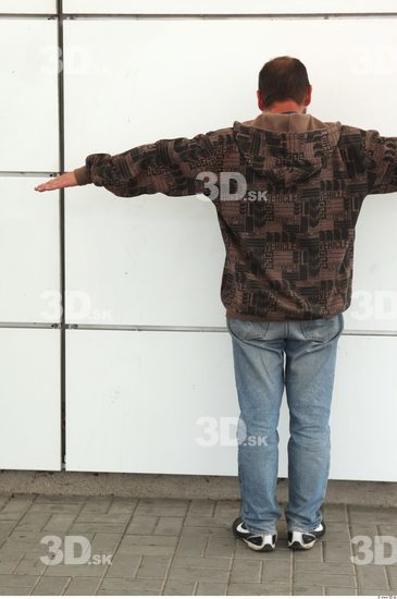 Whole Body Man T poses Casual Average Street photo references