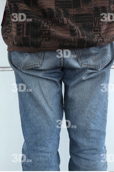 Thigh Man Casual Jeans Average Street photo references