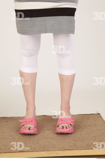 Calf Woman Animation references Casual Slim Leggings Studio photo references