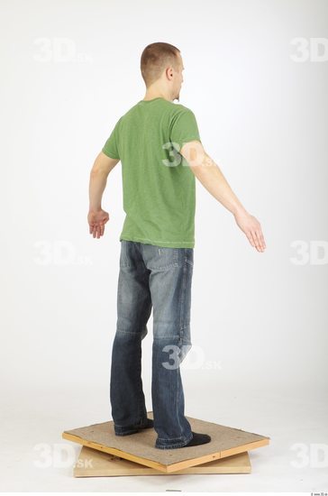 Whole Body Man Animation references Casual Average Studio photo references