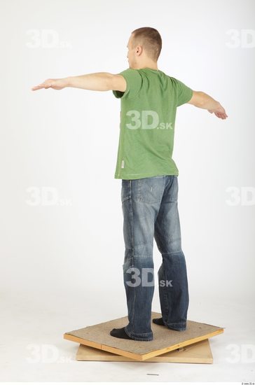 Whole Body Man T poses Formal Average Studio photo references