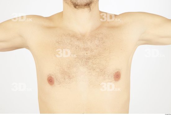 Chest Man Nude Average Studio photo references