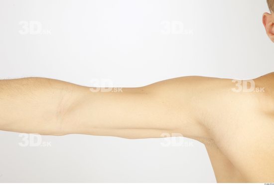 Arm Man Nude Average Studio photo references