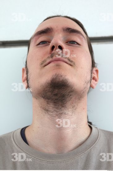 Neck Man White Average Bearded