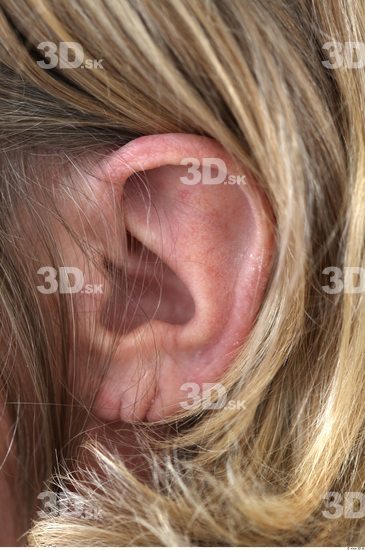 Ear Woman White Overweight