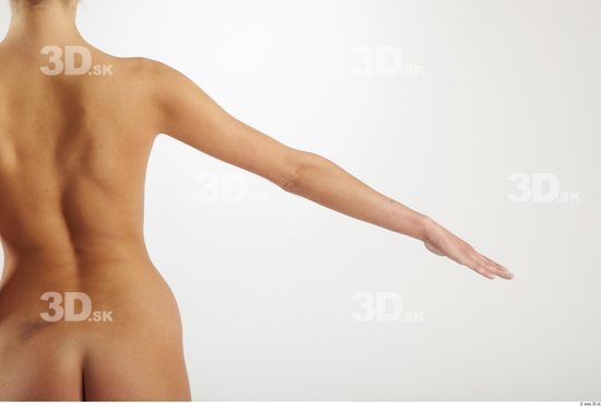 Arm Woman Animation references Nude Casual Slim Studio photo references