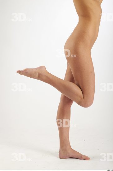 Leg Woman Nude Casual Slim Studio photo references