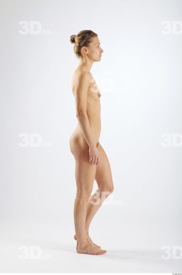 Woman Animation references White Nude Slim Studio photo references