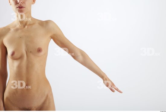 Woman Animation references White Nude Slim Studio photo references
