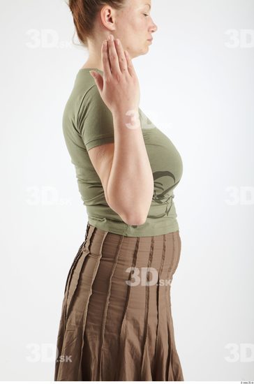 Woman Other White Nude Overweight Studio photo references