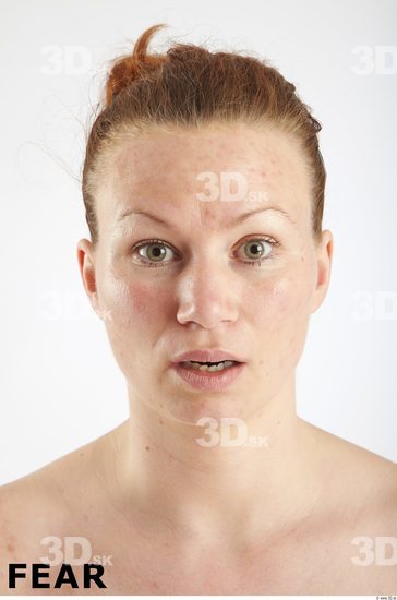 Face Emotions Woman White Overweight