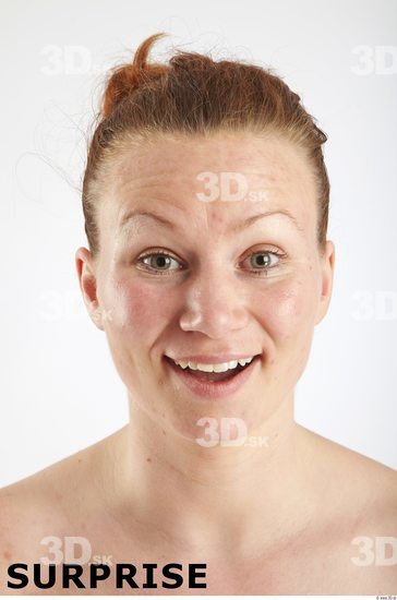 Face Emotions Woman White Overweight