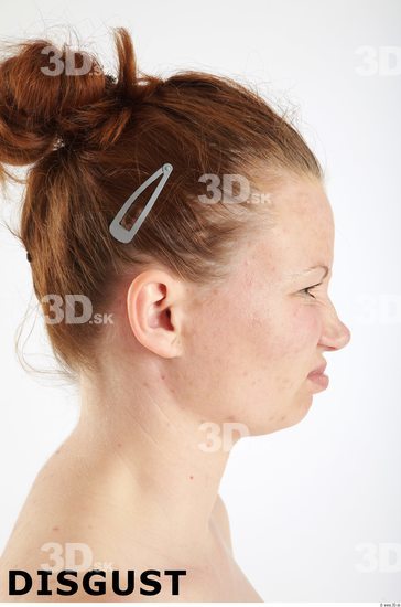 Face Emotions Woman White Overweight