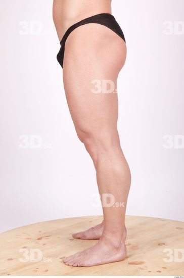 Leg Whole Body Man Sports Swimsuit Muscular Studio photo references