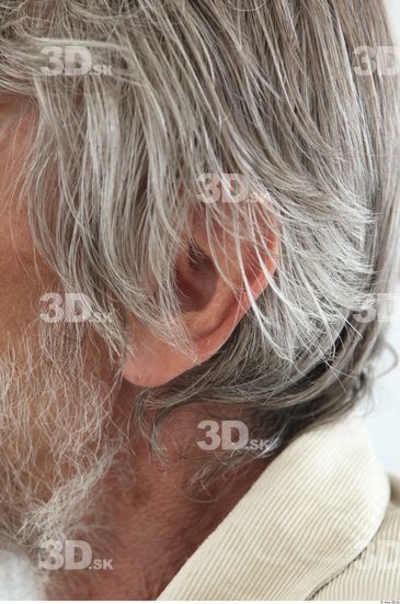 Ear Man Hairy Casual Average Street photo references