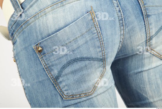 Bottom Woman Casual Jeans Average Studio photo references