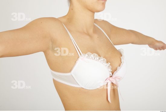 Chest Woman Casual Underwear Bra Average Studio photo references