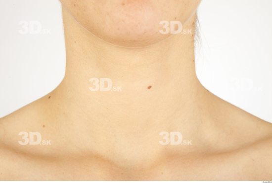 Neck Woman Casual Average Studio photo references