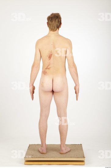 Whole Body Man Animation references Nude Casual Average Studio photo references