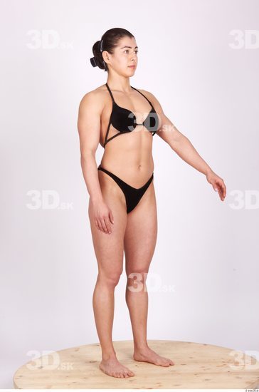 Whole Body Woman Animation references Underwear Muscular Studio photo references