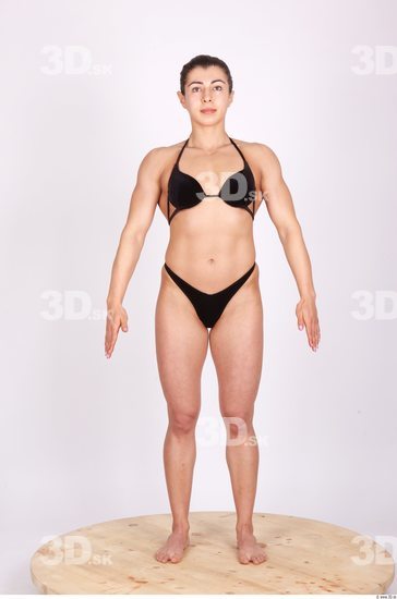 Whole Body Woman Animation references Underwear Muscular Studio photo references