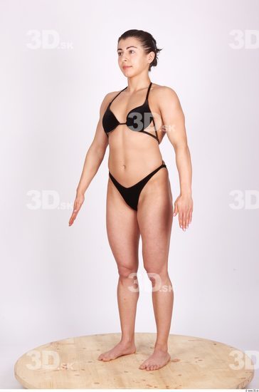 Whole Body Woman Animation references Underwear Muscular Studio photo references