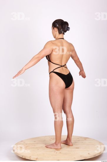 Whole Body Woman Animation references Underwear Muscular Studio photo references