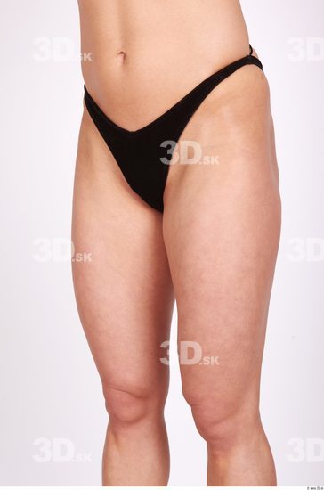 Thigh Whole Body Woman Underwear Muscular Studio photo references