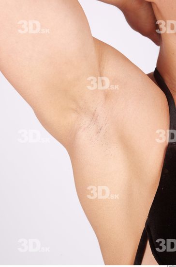 Whole Body Underarm Woman Nude Muscular Studio photo references