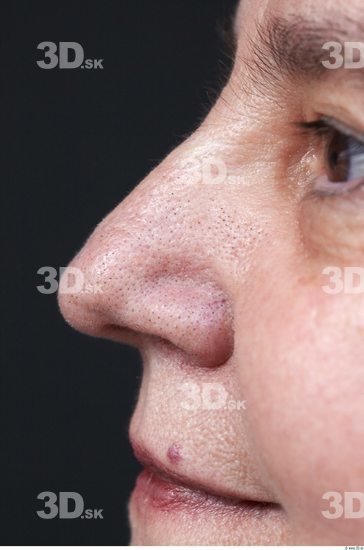 Nose Woman White Overweight